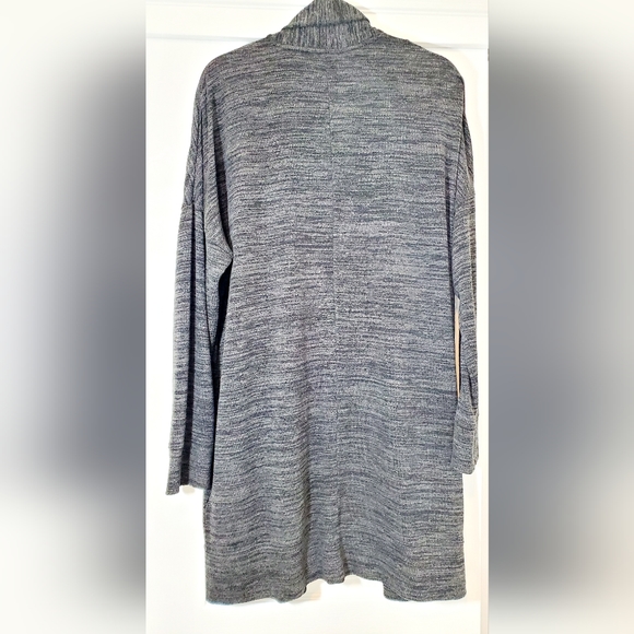 ROOTS - Jersey / Stretchy Gray Cardigan - 1X  - Picture 3 of 10